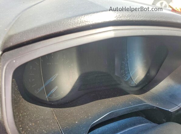 2FMPK3G90LBA11285 2020 FORD EDGE White Instrument cluster view