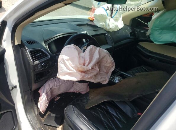 2FMPK3G90LBA11285 2020 FORD EDGE White Dashboard view