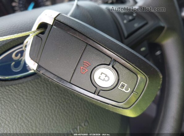 2FMPK3G90LBB42068 2020 FORD EDGE Blue Вид панелі приладів