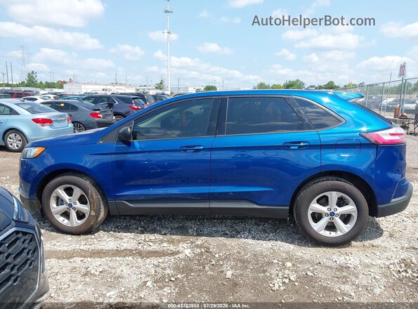 2FMPK3G90LBB42068 2020 FORD EDGE Blue Панорамний вид салону 360°