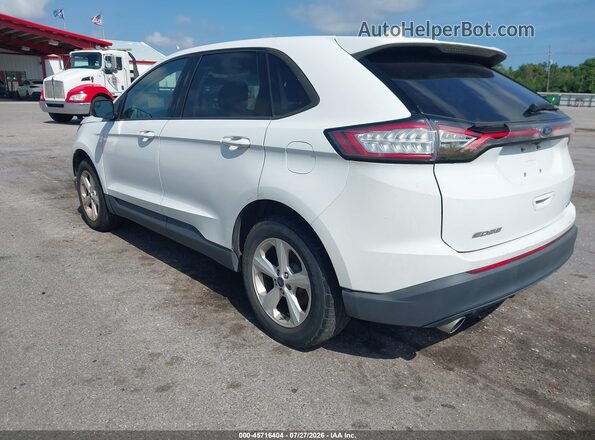 2FMPK3G91HBB86958 2017 FORD EDGE White Задня ліва чверть