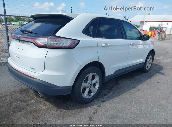2FMPK3G91HBB86958 2017 FORD EDGE White Задня права чверть