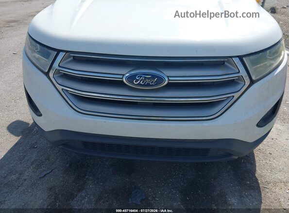 2FMPK3G91HBB86958 2017 FORD EDGE White Вид спереду