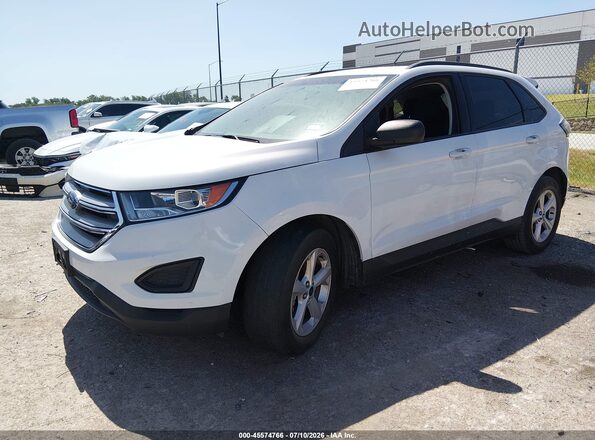 2FMPK3G91HBC36208 2017 FORD EDGE Белый Передняя левая четверть