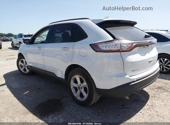 2FMPK3G91HBC36208 2017 FORD EDGE Белый Задняя левая четверть