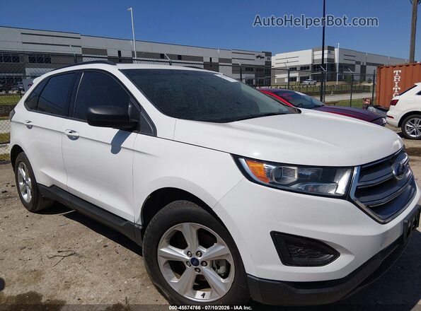 2FMPK3G91HBC36208 2017 FORD EDGE Белый Вид спереди
