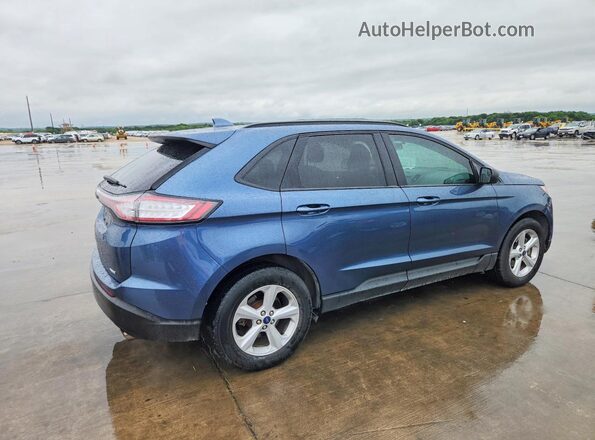 2FMPK3G91JBB78932 2018 FORD EDGE Blue Հետևի աջ
