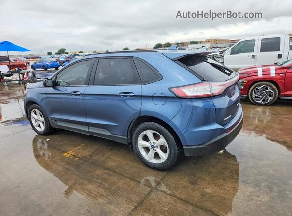 2FMPK3G91JBB78932 2018 FORD EDGE Blue Հետևի ձախ