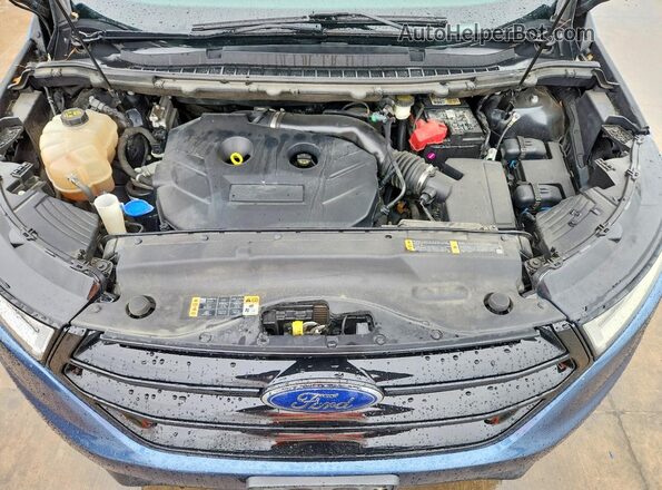 2FMPK3G91JBB78932 2018 FORD EDGE Blue Սալոնի հետևի տեսք