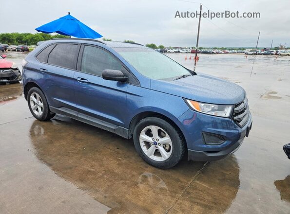 2FMPK3G91JBB78932 2018 FORD EDGE Blue Առջևի աջ