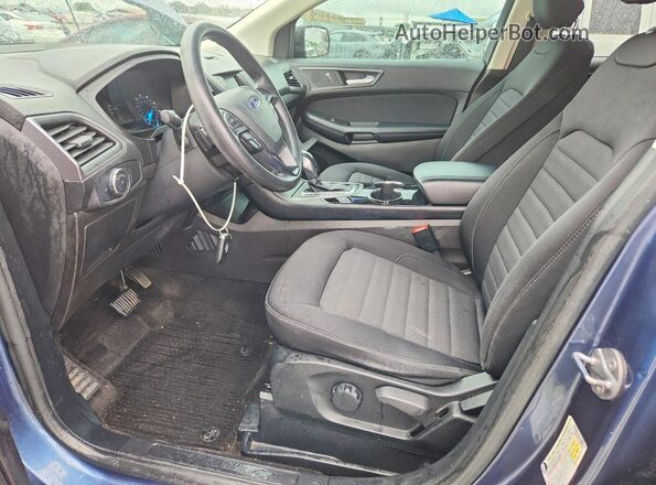 2FMPK3G91JBB78932 2018 FORD EDGE Blue Սալոնի դիմացի տեսք