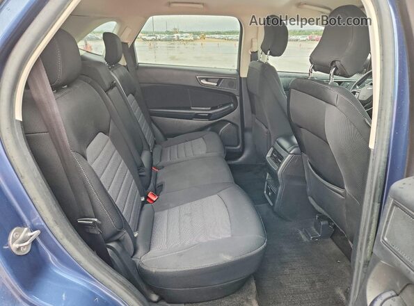 2FMPK3G91JBB78932 2018 FORD EDGE Blue Հետևի նստատեղերի տեսք