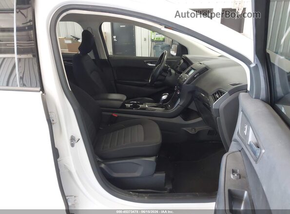 2FMPK3G91JBC38479 2018 FORD EDGE White წინა სალონის ხედი