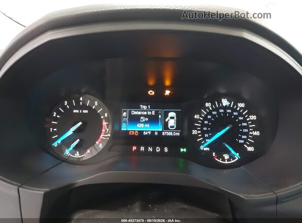2FMPK3G91JBC38479 2018 FORD EDGE White უკანა სავარძლების ხედი