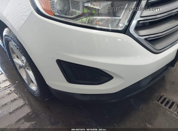2FMPK3G91JBC38479 2018 FORD EDGE White წინა ხედი