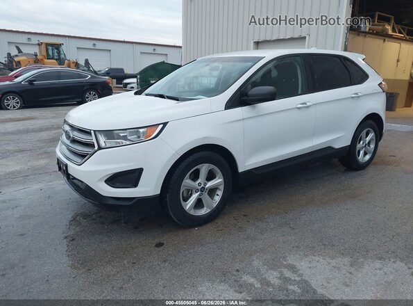 2FMPK3G91JBC38482 2018 FORD EDGE White Front left