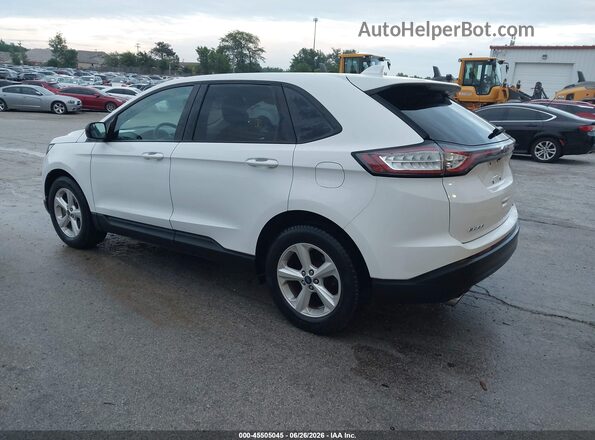 2FMPK3G91JBC38482 2018 FORD EDGE White Rear left