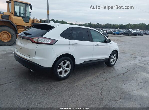 2FMPK3G91JBC38482 2018 FORD EDGE White Rear right