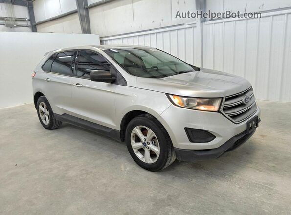 2FMPK3G92JBB51545 2018 FORD EDGE Серебряный Передняя правая четверть