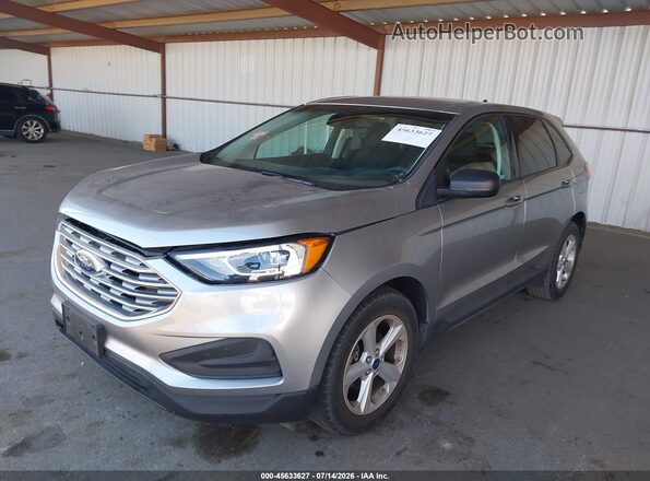 2FMPK3G92LBB12814 2020 FORD EDGE Silver Առջևի ձախ երեք քառորդ տեսարան