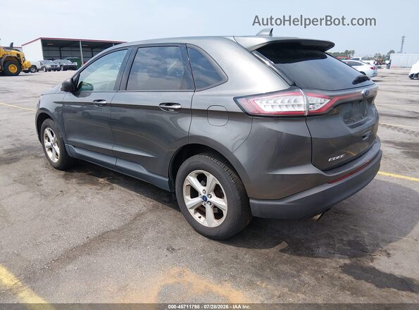 2FMPK3G93GBC00812 2016 FORD EDGE Gray Trasero izquierdo