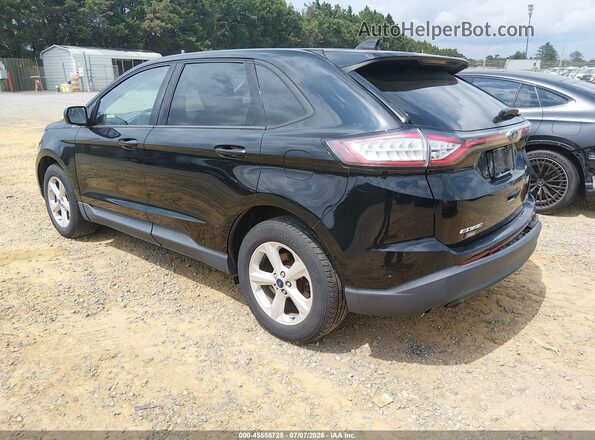 2FMPK3G93GBC34684 2016 FORD EDGE Черный Задняя левая четверть