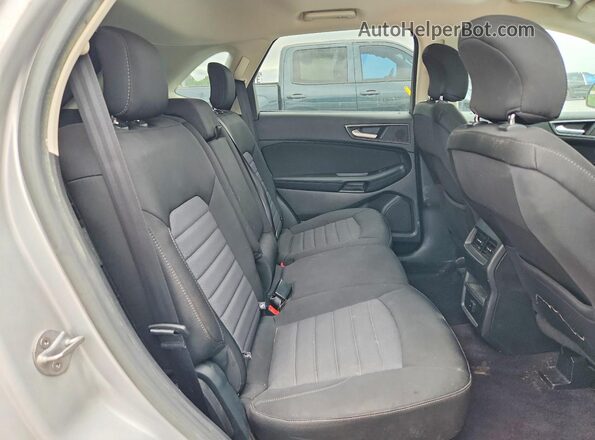 2FMPK3G93GBC42008 2016 FORD EDGE Silver Vista de los asientos traseros