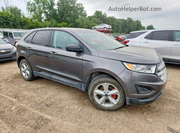 2FMPK3G93HBB08925 2017 FORD EDGE Gray Առջևի աջ