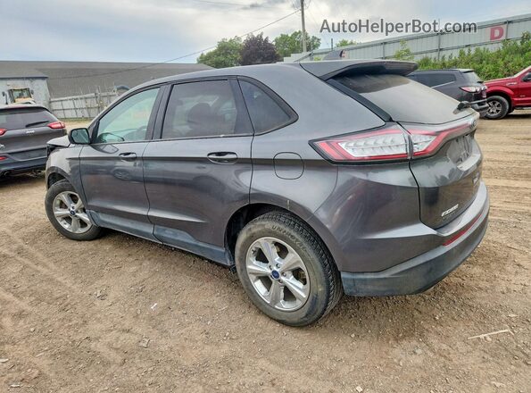 2FMPK3G93HBB08925 2017 FORD EDGE Gray Հետևի ձախ