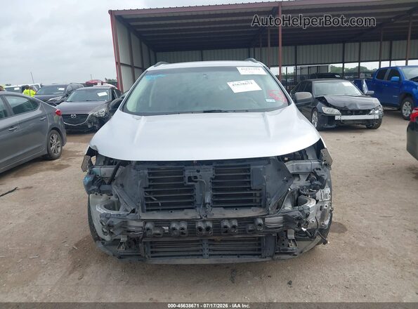 2FMPK3G93HBB42959 2017 FORD EDGE Silver წინა პანელის ხედი