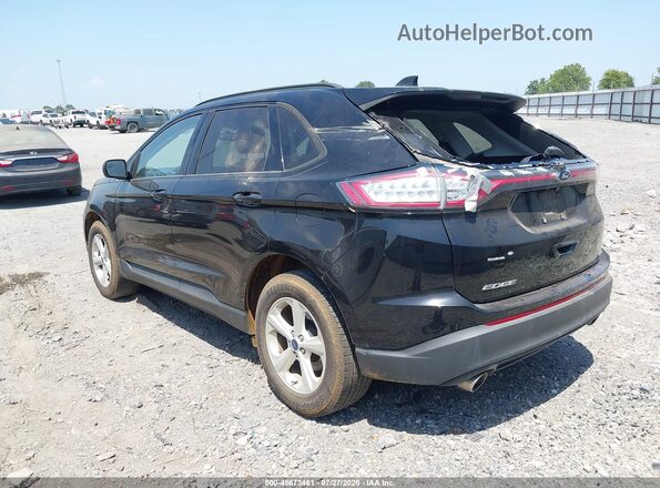 2FMPK3G93HBB56375 2017 FORD EDGE Black Հետևի ձախ