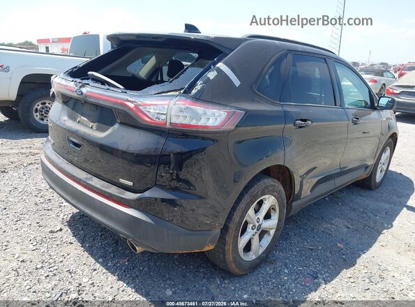 2FMPK3G93HBB56375 2017 FORD EDGE Black Հետևի աջ