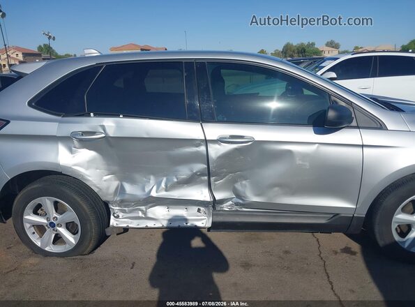 2FMPK3G93JBB39937 2018 FORD EDGE Silver Rear interior view