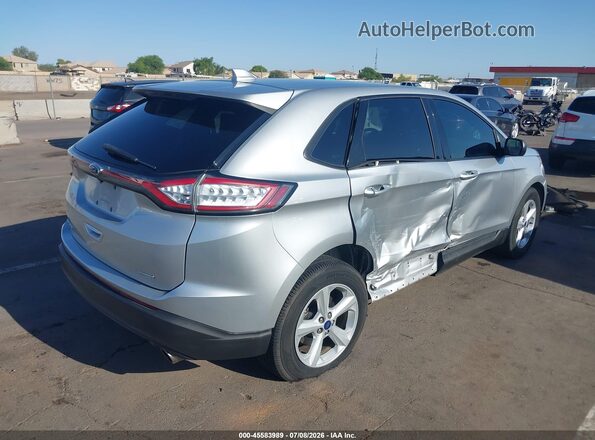 2FMPK3G93JBB39937 2018 FORD EDGE Silver Rear right