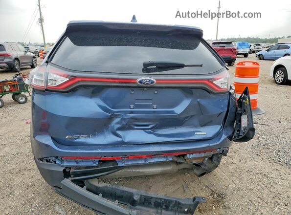 2FMPK3G93JBB99393 2018 FORD EDGE Blue Հետևի տեսք