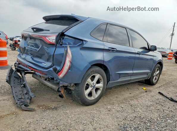 2FMPK3G93JBB99393 2018 FORD EDGE Blue Հետևի աջ