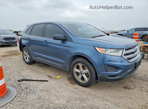 2FMPK3G93JBB99393 2018 FORD EDGE Blue Առջևի աջ