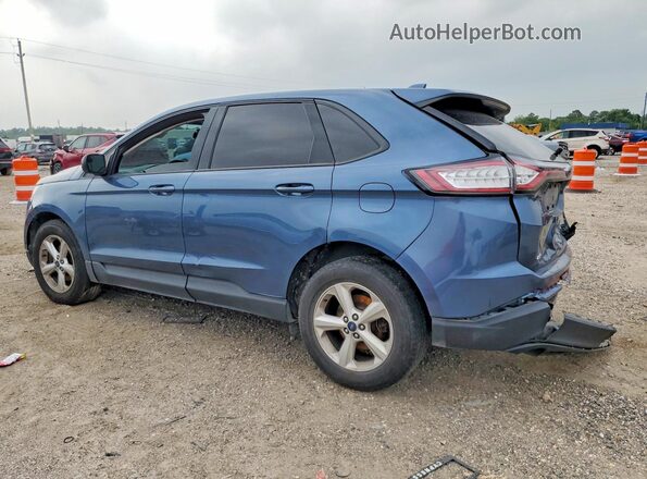 2FMPK3G93JBB99393 2018 FORD EDGE Blue Հետևի ձախ
