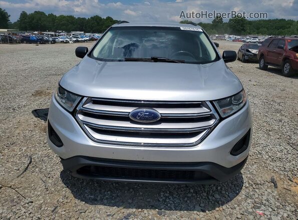 2FMPK3G93JBC58054 2018 FORD EDGE Silver წინა ხედი