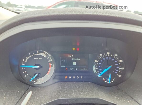 2FMPK3G93JBC58054 2018 FORD EDGE Silver ხელსაწყოთა პანელის ხედი