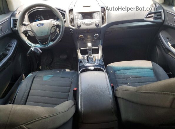 2FMPK3G93JBC58054 2018 FORD EDGE Silver წინა პანელის ხედი