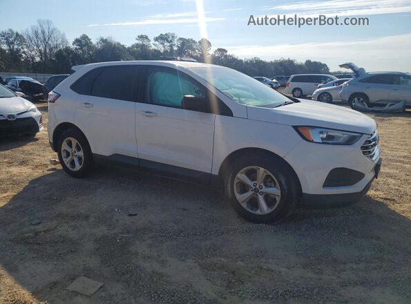 2FMPK3G93KBC05355 2019 FORD EDGE White Delantero derecho