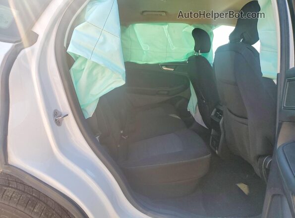 2FMPK3G93KBC05355 2019 FORD EDGE White Vista de los asientos traseros