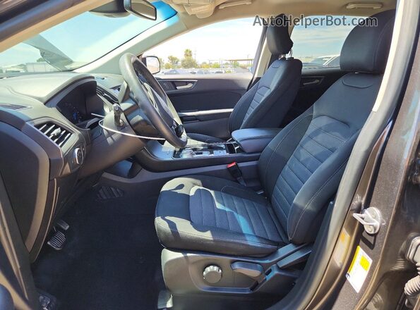 2FMPK3G93KBC21541 2019 FORD EDGE Gray Вид салону спереду
