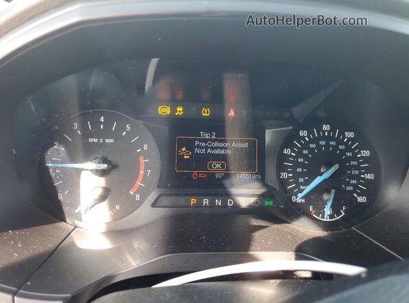 2FMPK3G93LBB05421 2020 FORD EDGE Gray Vista del cuadro de instrumentos