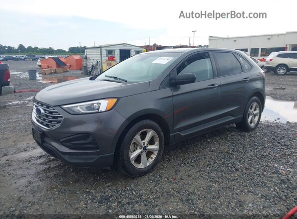 2FMPK3G93LBB27063 2020 FORD EDGE Gray Առջևի ձախ երեք քառորդ տեսարան