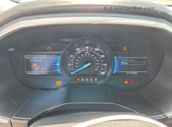 2FMPK3G93MBA31385 2021 FORD EDGE Silver Սարքավորումների վահանակի տեսք