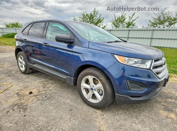 2FMPK3G94HBC32542 2017 FORD EDGE Blue Առջևի աջ