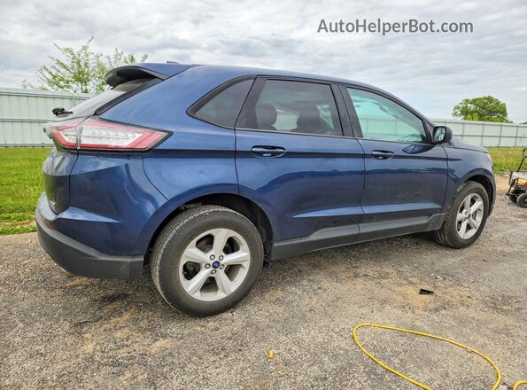2FMPK3G94HBC32542 2017 FORD EDGE Blue Հետևի աջ