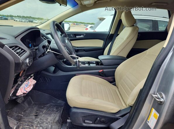 2FMPK3G94LBA26470 2020 FORD EDGE Silver წინა სალონის ხედი